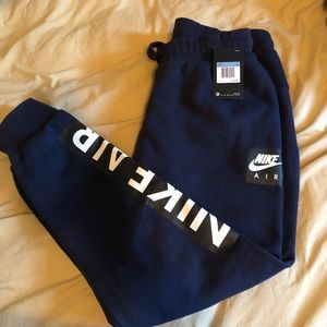 Blue nike sweats